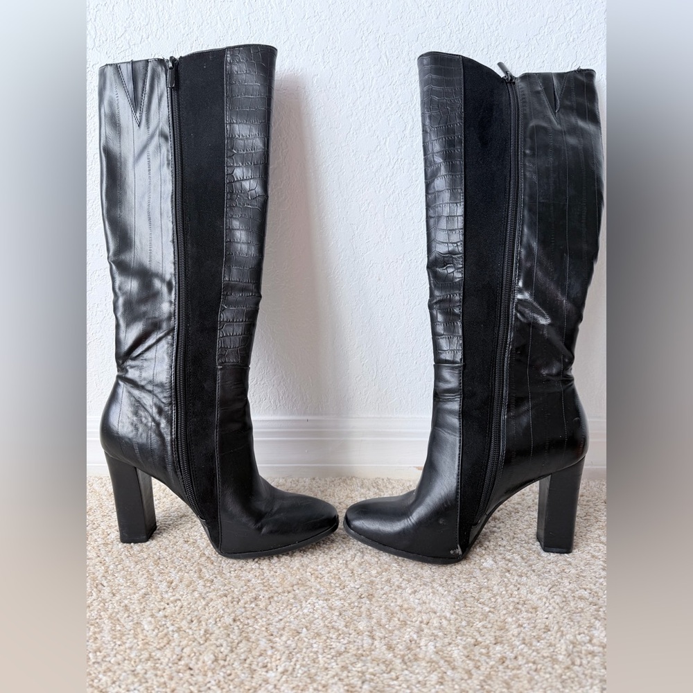 Impo Black Over the Knee Boots